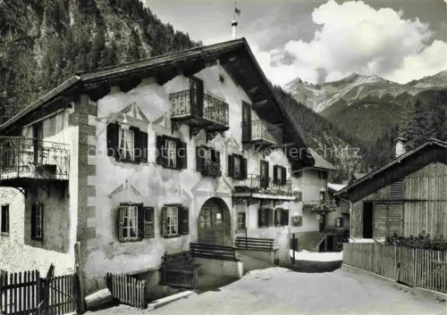 AK / Ansichtskarte Schmitten Albula GR Dorfpartie