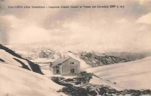 AK / Ansichtskarte Valfurva Sondrio Lombardia IT Capanna Gianni Casati al Passo del Cevedale