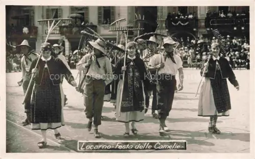 AK / Ansichtskarte LOCARNO Lago Maggiore TI Festa delle Camelie