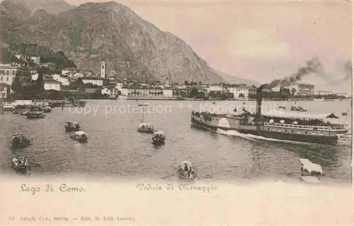 AK / Ansichtskarte Menaggio Lago di Como Lombardia IT Panorama