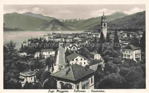 AK / Ansichtskarte Pallanza Lago Maggiore Piemonte IT Panorama
