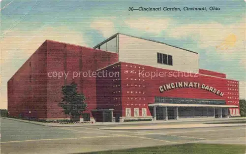 AK / Ansichtskarte Cincinnati Ohio USA Cincinnati Garden