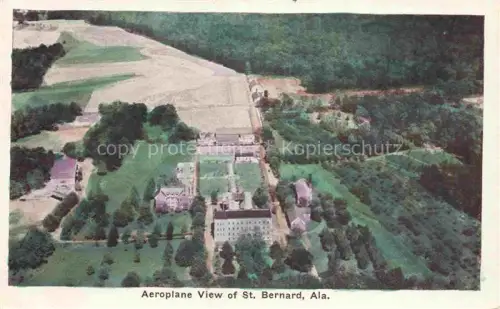 AK / Ansichtskarte St Bernard Cullman Alabama USA Fliegeraufnahme