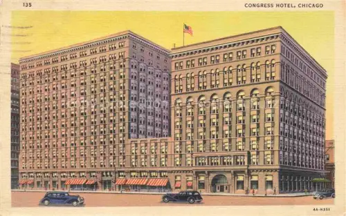 AK / Ansichtskarte CHICAGO  Illinois USA Congress Hotel