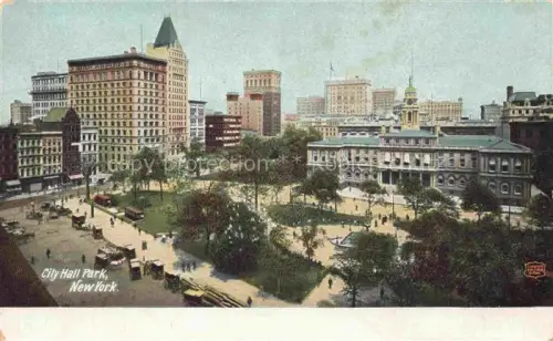 AK / Ansichtskarte NEW YORK City USA City Hall