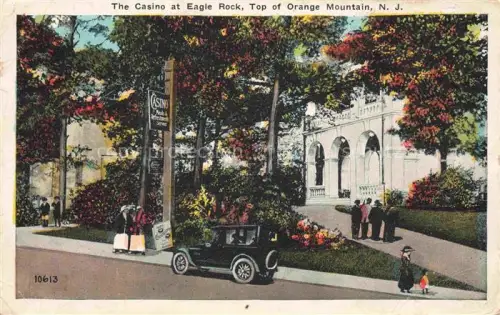AK / Ansichtskarte New Jersey US-State The Casino at Eagle Rock Top of Orange Mountain