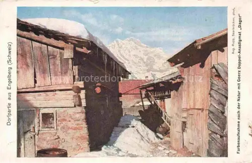 AK / Ansichtskarte Engelberg  OW Dorfmotiv