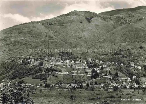 AK / Ansichtskarte Monti Locarno TI Panorama
