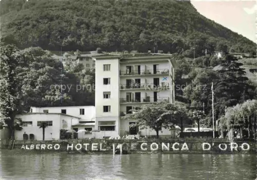 AK / Ansichtskarte Paradiso Lago di Lugano TI Hotel Conca d'Oro
