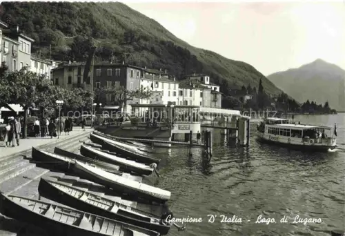 AK / Ansichtskarte Campione d Italia Lagi di Lugano Lombardia  IT Panorama