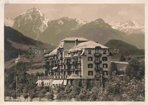 AK / Ansichtskarte Tarasp Schuls Scuol GR Hotel Engadinerhof