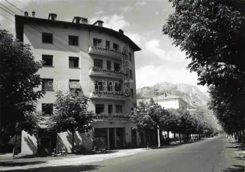 AK / Ansichtskarte TRENTO Trient Trentino-Alto Adige IT Albergo Sembenotti Corso Alpini