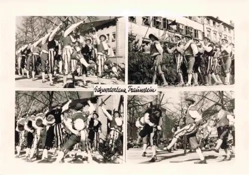 AK / Ansichtskarte Traunstein  Oberbayern Schwertertanz Teilansichten