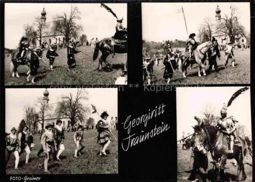 AK / Ansichtskarte Traunstein  Oberbayern Georgiritt Traunstein Teilansichten