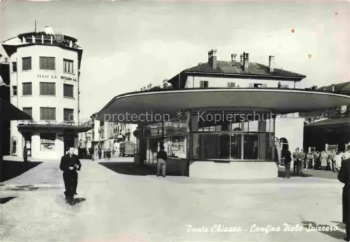 AK / Ansichtskarte Chiasso TI Ponte Chiasso Confine Italo Svizzero