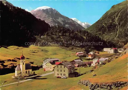 AK / Ansichtskarte Vent  oetztal Tirol AT Panorama Kirche