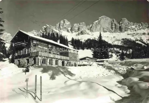 AK / Ansichtskarte Welschnofen Nova Levante Bolzano Suedtirol IT Rifugio Malea Moser Il Catinaccio Rosengarten