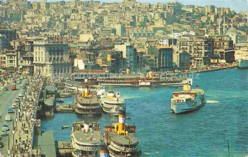 AK / Ansichtskarte ISTANBUL Constantinopel TK Schiffe