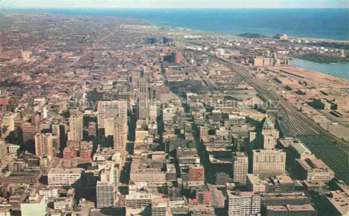 AK / Ansichtskarte TORONTO Ontario Canada Aerial view of Downtown 