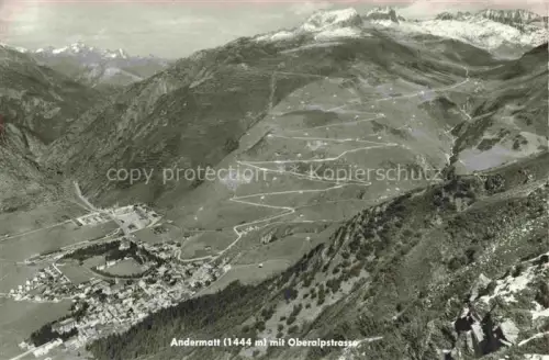 AK / Ansichtskarte Andermatt UR Oberalpstrasse 