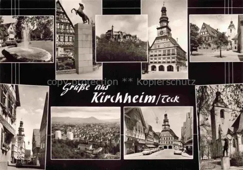 AK / Ansichtskarte Kirchheim  Teck Esslingen BW 