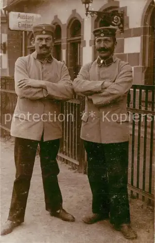 AK / Ansichtskarte Militaria WK1 Ausgeh-Uniform Portrait