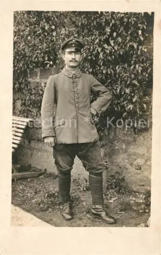 AK / Ansichtskarte Militaria WK1 Sodat Foto Portrait