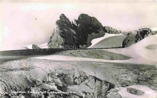 AK / Ansichtskarte Dachstein  Gebirge Steiermark AT Karls Eisfeld Dirndln 