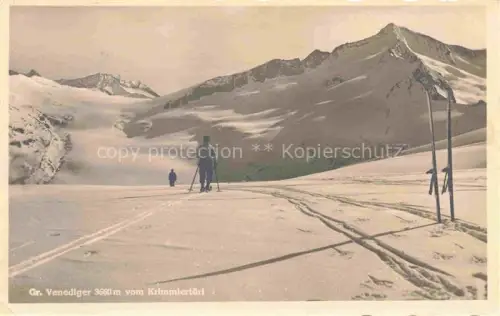 AK / Ansichtskarte Gr Venediger Grossvenediger 3660m Hohe Tauern AT Vom Krimmlertoerl 
