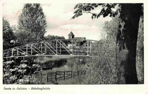 AK / Ansichtskarte Preetz Holstein Schleswig-Holstein Wehbergbruecke 