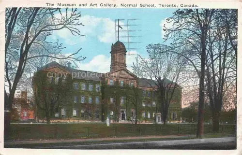 AK / Ansichtskarte TORONTO Ontario Canada The Museum and Art Gallery Normal School