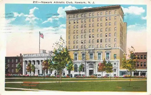 AK / Ansichtskarte Newark New Jersey USA Newark Athletic Club