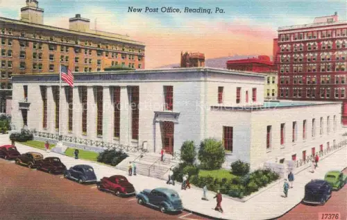 AK / Ansichtskarte Reading Pennsylvania USA New Post Office