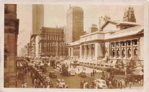 AK / Ansichtskarte NEW YORK City USA Fifth Avenue and 42nd Street