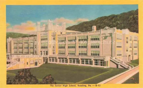 AK / Ansichtskarte Reading Pennsylvania USA The Senior High School