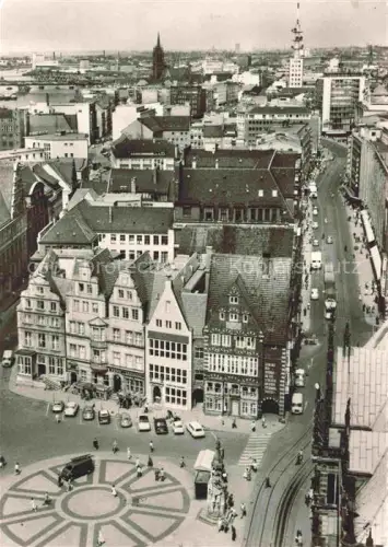 AK / Ansichtskarte BREMEN  CITY Marktplatz Obernstrasse