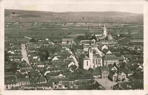 AK / Ansichtskarte Pulkau Weinviertel Niederoesterreich AT Fliegeraufnahme