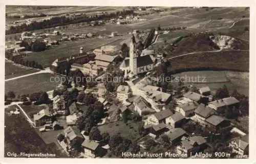 AK / Ansichtskarte Pfronten Ostallgaeu Bayern Fliegeraufnahme