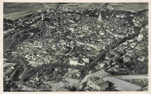 AK / Ansichtskarte Langensalza Bad Fliegeraufnahme