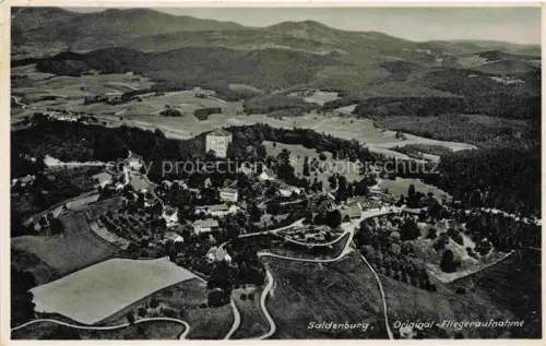 AK / Ansichtskarte Saldenburg Freyung-Grafenau Bayern Fliegeraufnahme