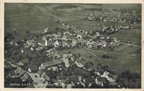 AK / Ansichtskarte Stetten am kalten Markt Heuberg BW Fliegeraufnahme