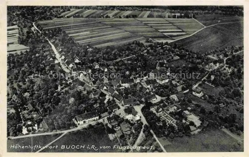 AK / Ansichtskarte Buoch Fliegeraufnahme mit Kurhaus Daheim