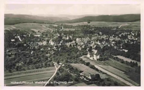 AK / Ansichtskarte Welzheim BW Fliegeraufnahme