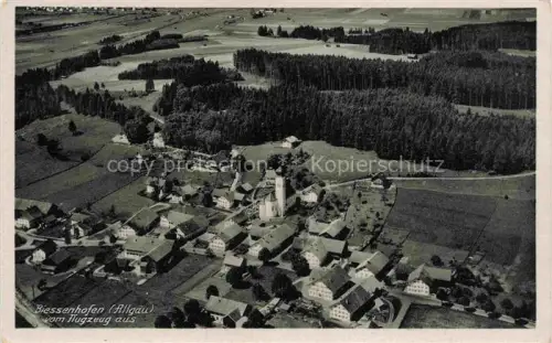 AK / Ansichtskarte Biessenhofen Ostallgaeu Bayern Fliegeraufnahme