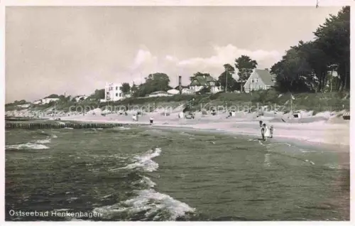 AK / Ansichtskarte HENKENHAGEN Ustronie Morskie PL Ostseestrand