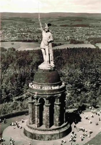 AK / Ansichtskarte Hermannsdenkmal Detmold Lippe NRW im Teutoburger Wald 