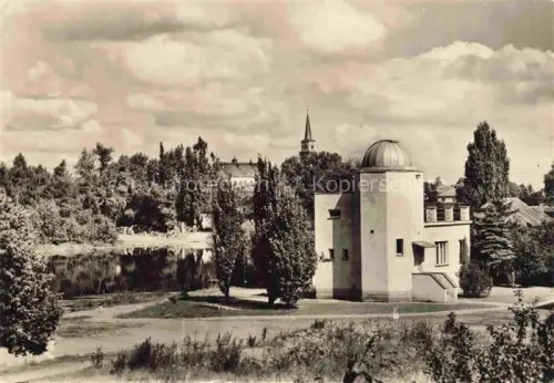 AK / Ansichtskarte Nymburk Neuenburg Elbe CZ Lidova hvézdárna na Zálabi Volkssternwarte