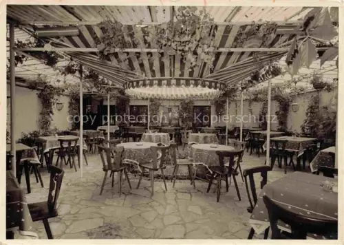 AK / Ansichtskarte WESTERLAND Sylt Café Gastraum