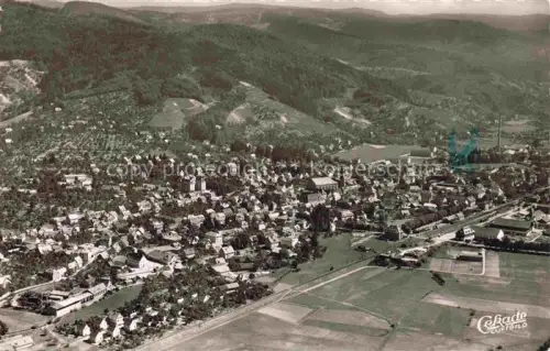 AK / Ansichtskarte Oberkirch Baden Ortenaukreis BW Fliegeraufnahme