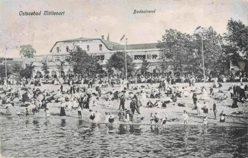 AK / Ansichtskarte Moeltenort Heikendorf Schleswig-Holstein Badestrand
